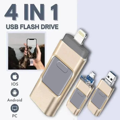 4-i-1 Universell Flash Drive